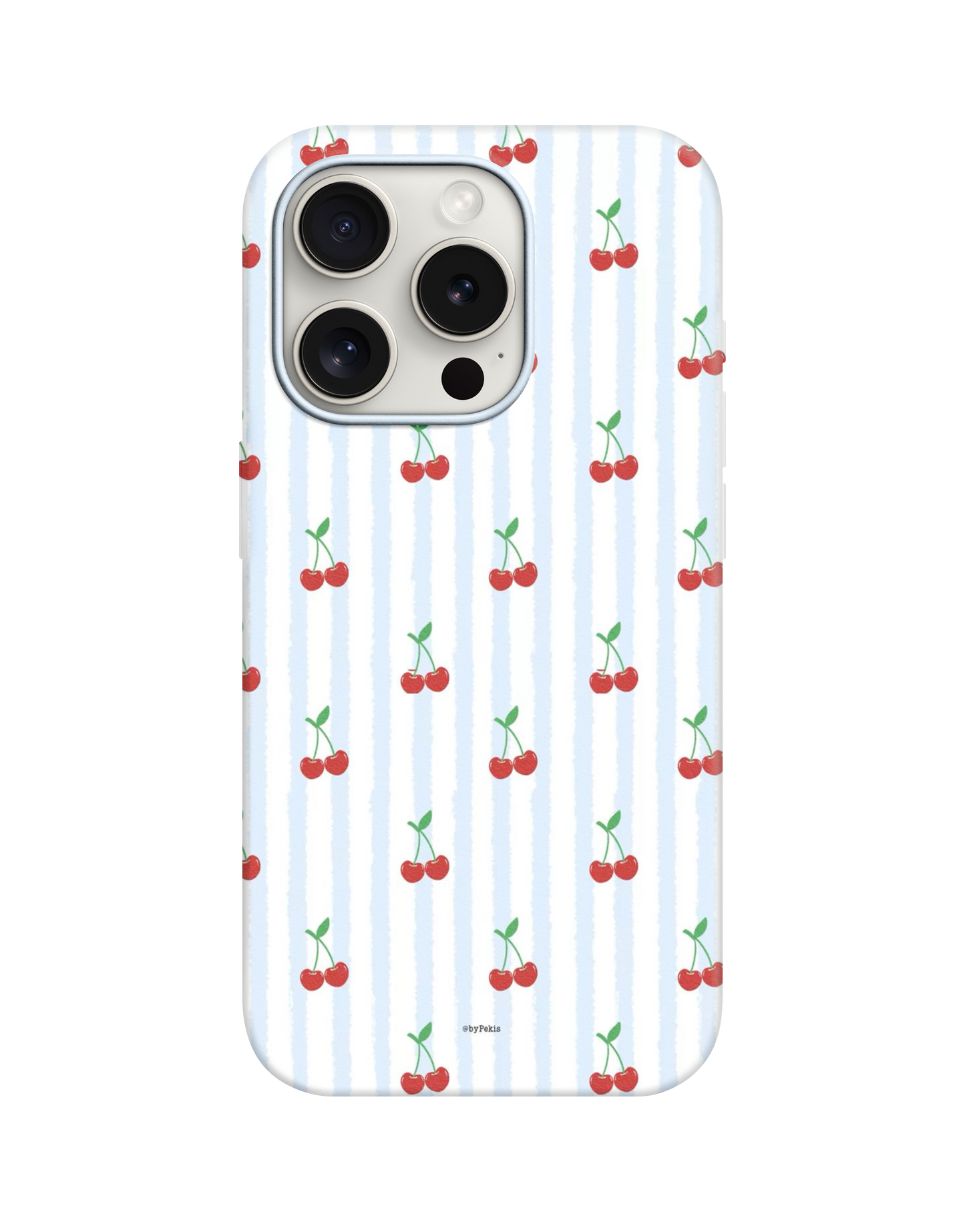 Cherry Desenli Lüx Premium İçi Kadifeli Telefon Kılıfı KOD 739