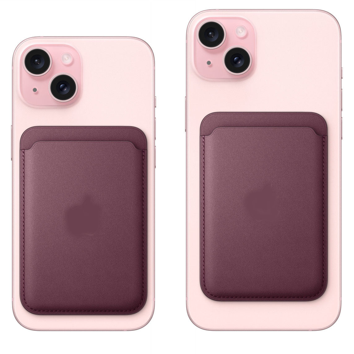 İphone Uyumlu Lüx Deri Magsafe Destekli Cüzdan / Kartlık Bordo