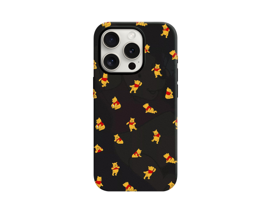 Pooh Desenli Lüx Premium İçi Kadifeli Telefon Kılıfı KOD 665
