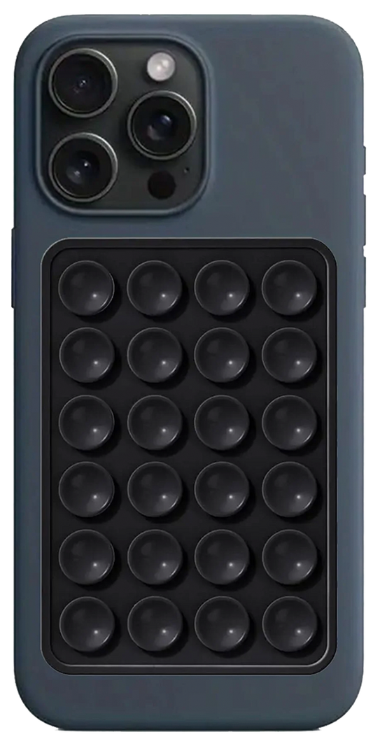 Silikon Vakumlu Telefon Tutucu Siyah